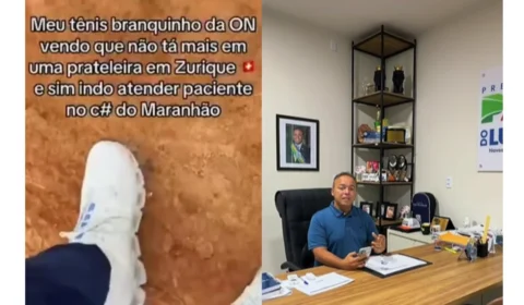 Estudante de Medicina debocha de unidade de saúde pública e prefeito rebate: ‘Baixo nível’