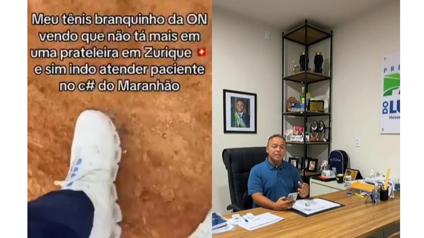 Estudante de medicina debocha de unidade de saúde pública e prefeito rebate: ‘Nível baixo’