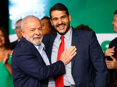 Jorge Messias e Lula. Foto: Marcelo Camargo / Agência Brasil