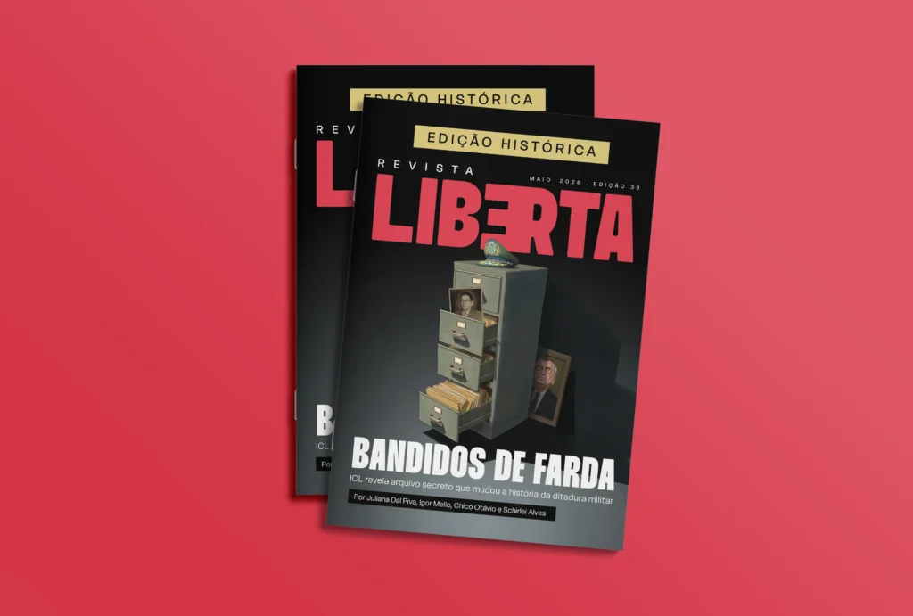 capa da edição impressa da revista liberta