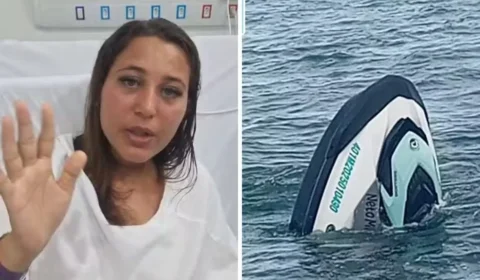 Jovem encontrada viva no mar ficou à deriva após moto aquática afundar