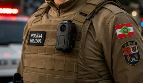 Justiça determina retomada de câmeras corporais na PM de Santa Catarina