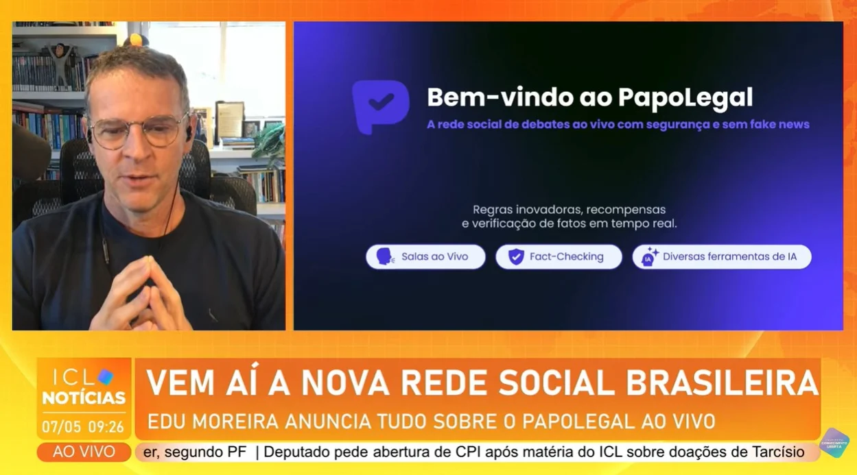 ICL lança rede social ‘PapoLegal’ com debates ao vivo