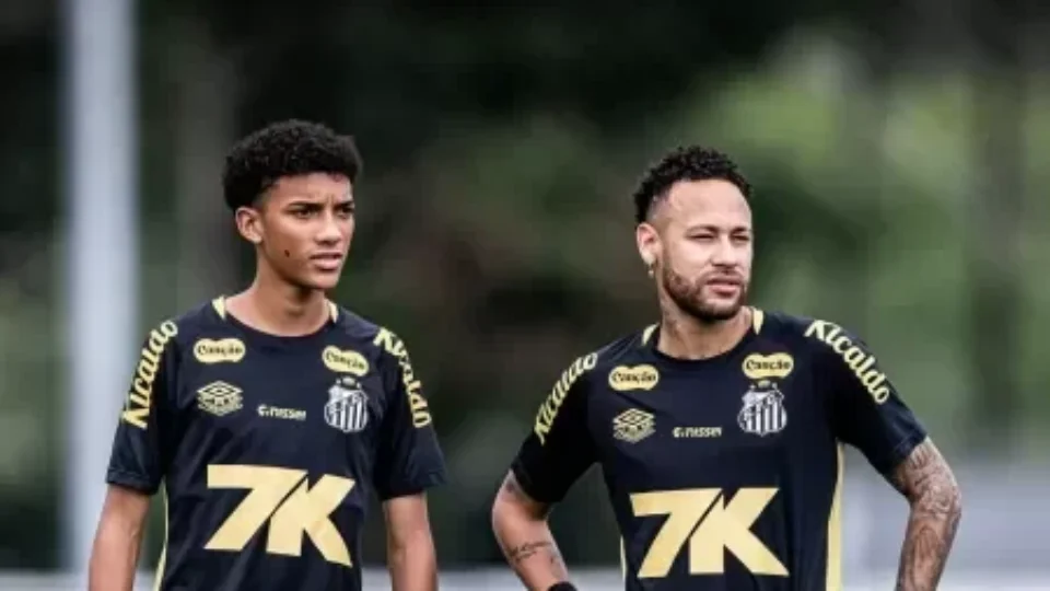 Santos abre processo interno após Robinho Jr. acusar Neymar de agressão