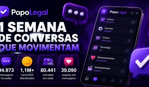 Uma semana depois, PapoLegal já soma quase 95 mil mensagens e mais de 1 milhão de LeroLeros distribuídos