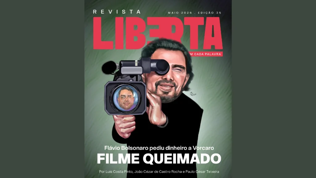 Revista Liberta edição 35: Banco Master vira pesadelo para Flávio Bolsonaro