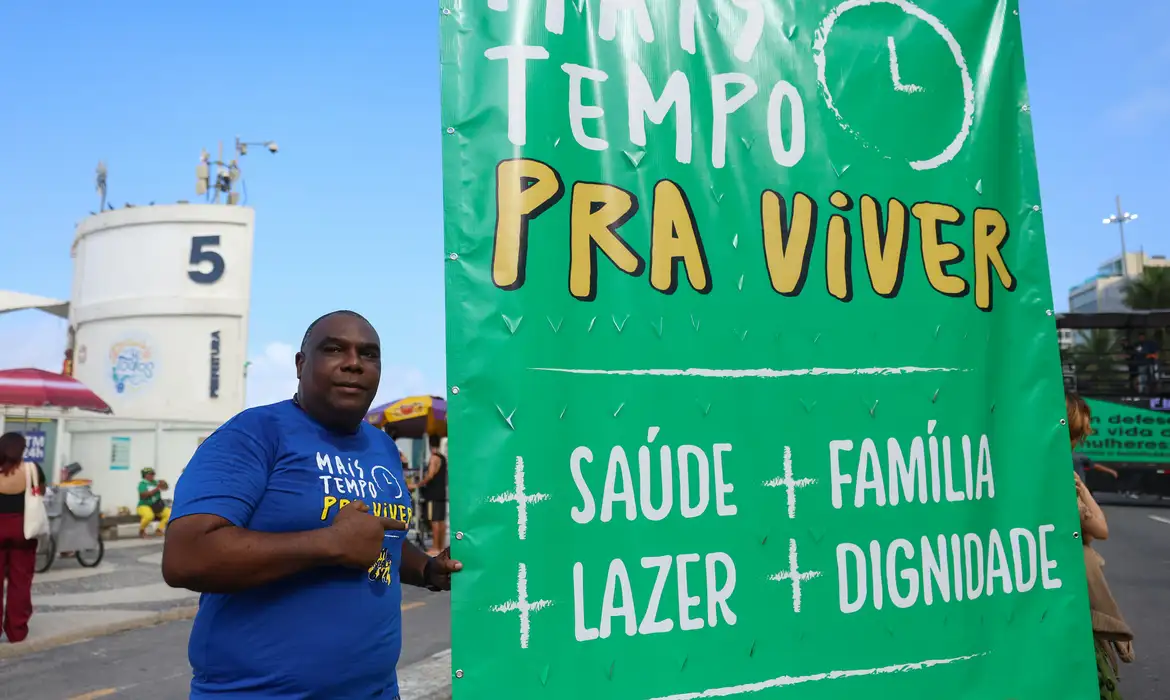 Fim da escala 6x1. (Foto: Tomaz Silva/Agência Brasil)
