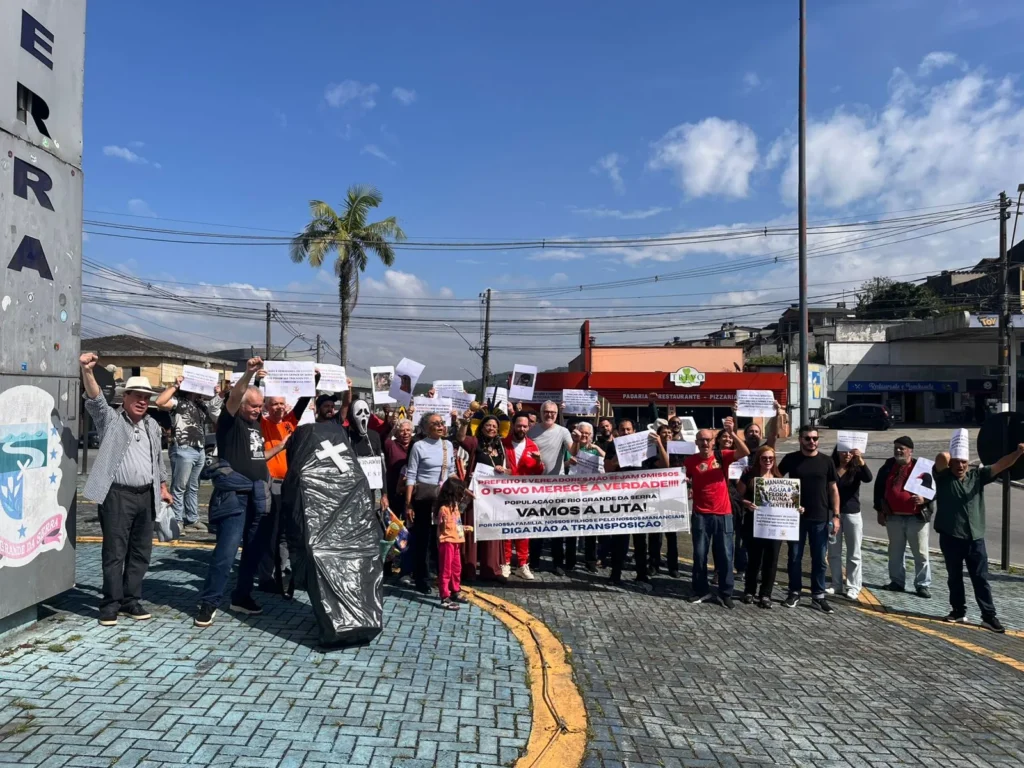 Após protestos por riscos ambientais, MP pede suspensão de obra bilionária da Sabesp
