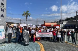 Após protestos por riscos ambientais, MP pede suspensão de obra bilionária da Sabesp