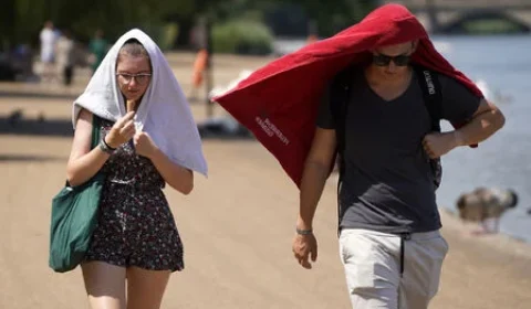 Reino Unido e Suíça têm novos recordes de calor, e Holanda emite alerta pela 1ª vez