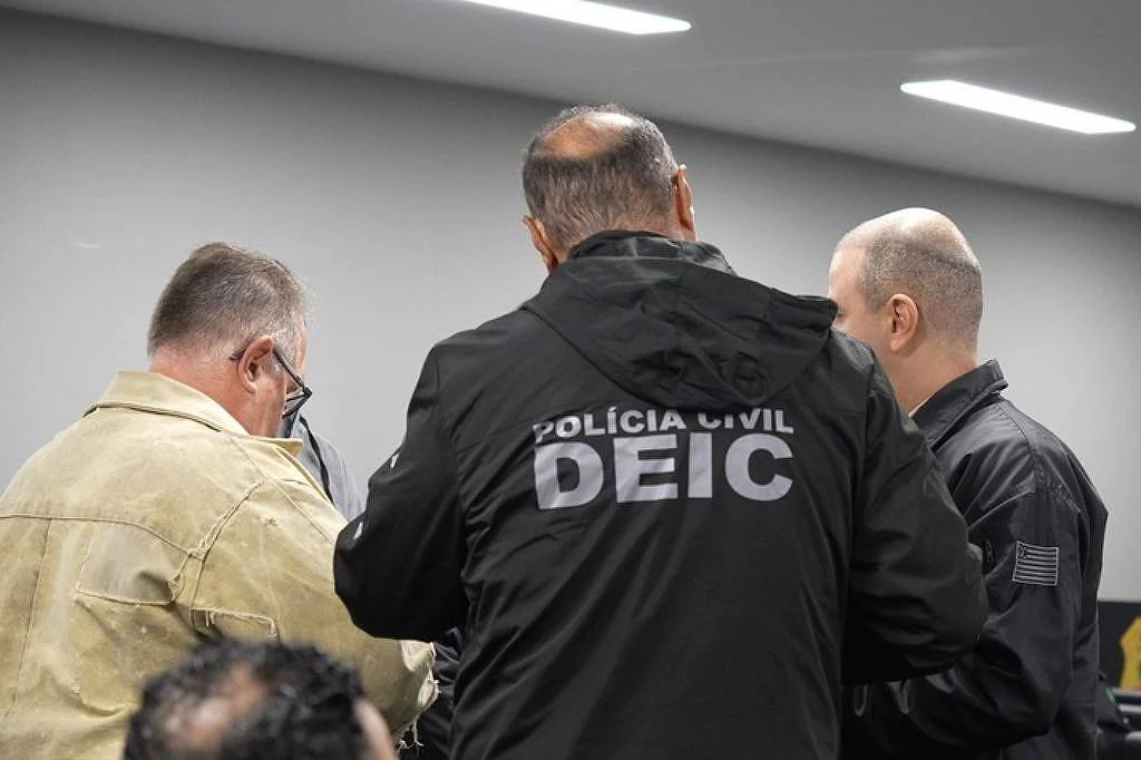 Policiais civis do Deic (Departamento Estadual de Investigações Criminais) - Divulgação SSP