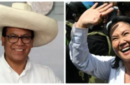 Peru define presidente entre direita Fujimori e esquerda Sanchéz