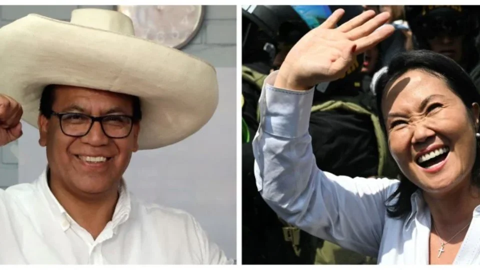 Peru define presidente entre direita Fujimori e esquerda Sanchéz