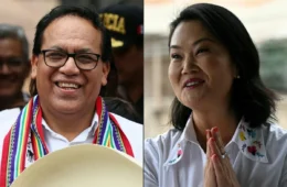 Contagem de votos continua no Peru, com pequena vantagem para Keiko Fujimori