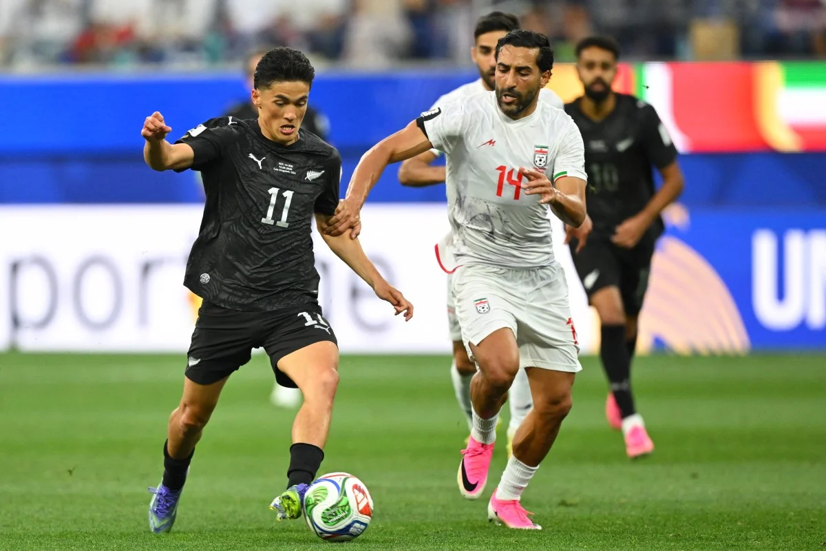 Seleção iraniana empata com a Nova Zelândia; veja horários dos jogos de hoje