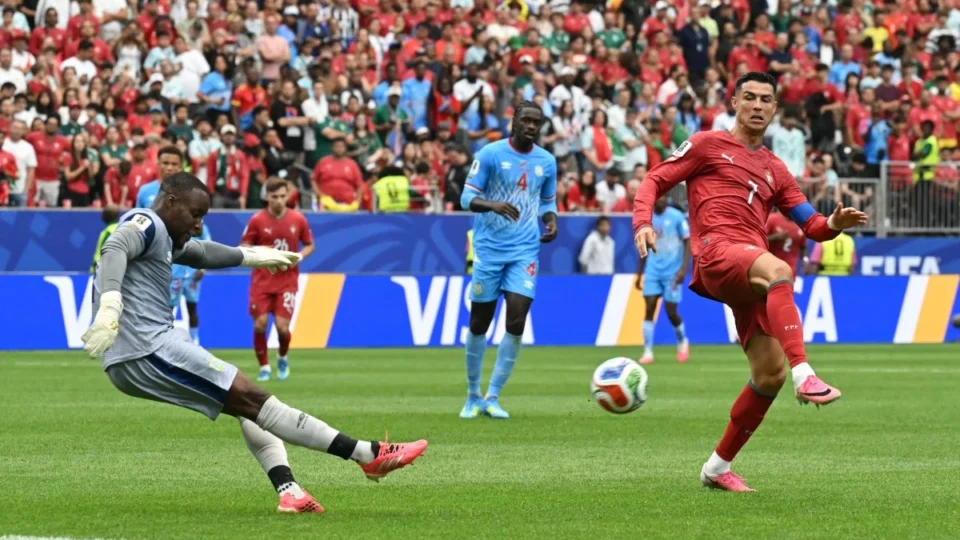 Portugal empata com RD Congo, que marca primeiro gol de sua história em Copas