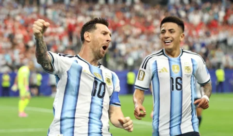 Messi vira maior artilheiro das Copas em vitória da Argentina sobre Áustria
