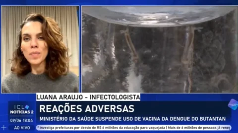 A suspensão da vacina de dengue do Butantã pelo Ministério da Saúde comprova que os imunizantes