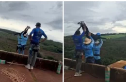 Mulher morre após ser jogada sem cordas durante salto de rope jump no interior de SP