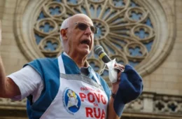 Padre Júlio Lancellotti alerta para riscos do Super El Niño à população de rua