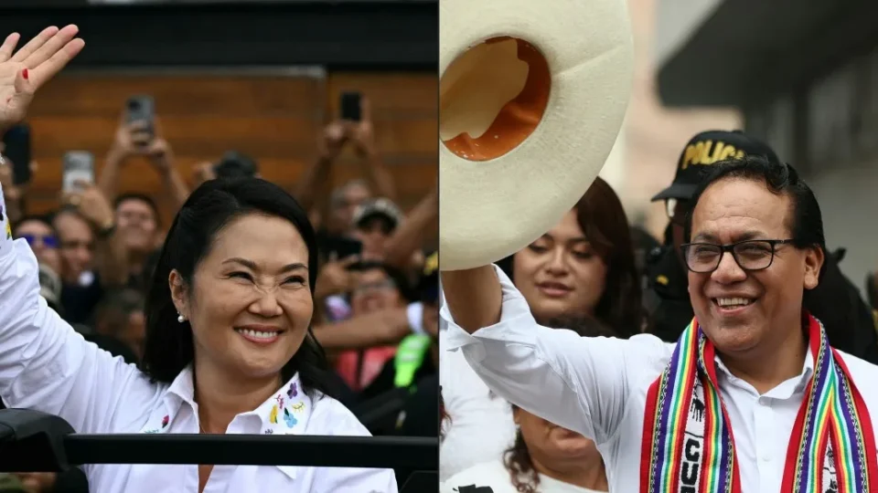 Keiko Fujimori retoma leve vantagem sobre Roberto Sánchez na disputa pelo governo do Peru