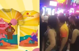 Casal confunde símbolo junino com estrela do PT e ataca dançarinos em festa