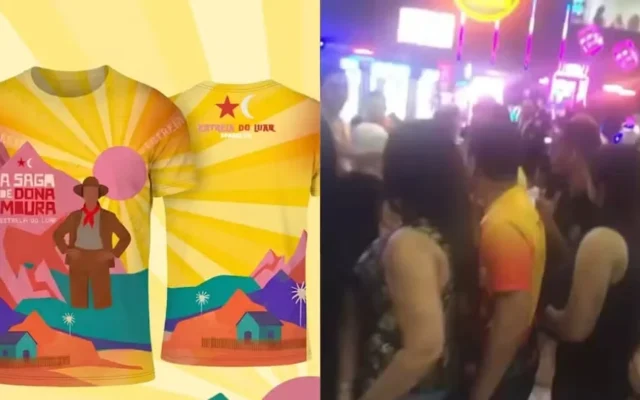 Casal confunde símbolo junino com estrela do PT e ataca dançarinos em festa