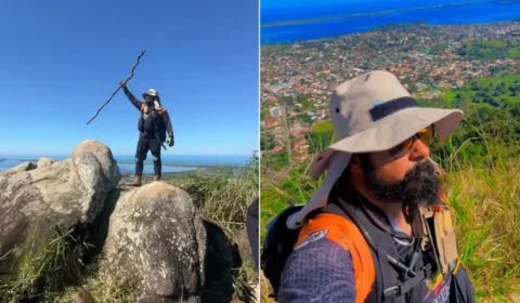 Homem morre ao cair de penhasco em Maricá após subir em pedra para foto