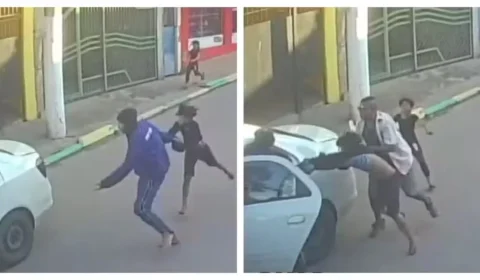 Homem desce de táxi e tenta sequestrar criança no meio da rua em SP