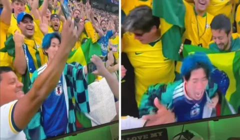 Japonês que viralizou após derrota para o Brasil é streamer e tem 1 milhão no YouTube