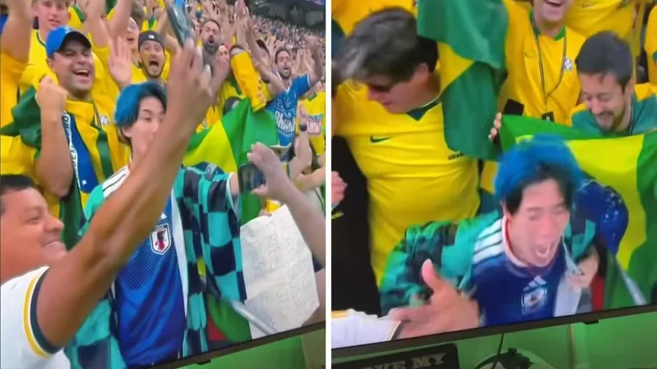 Japonês que viralizou após derrota para o Brasil é streamer e tem 1 milhão no YouTube