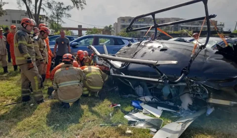 Anac apura se helicóptero envolvido em colisão no Rio fazia transporte clandestino