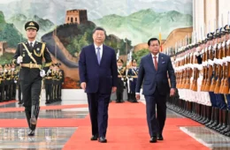 Corredor para ligar China ao Índico avança com visita do presidente de Myanmar a Pequim