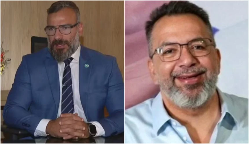 Marcio Canella e Marcus Amin