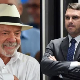 Quaest mostra Lula com 36% e Flávio com 31% no 1º turno; no 2º, senador passa à frente