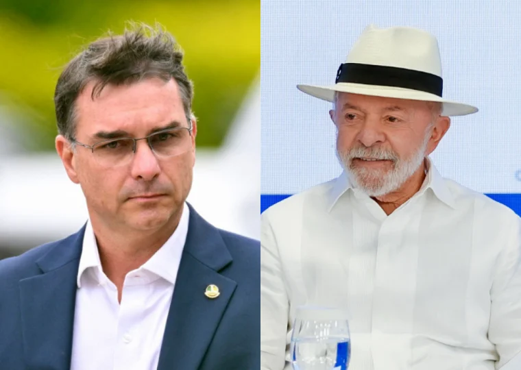 Quaest: Lula abre 8 pontos de vantagem sobre Flávio Bolsonaro no segundo turno