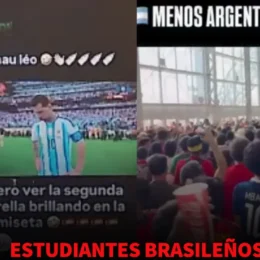 Estudantes brasileiros são ameaçados de morte após Argentina perder a Copa