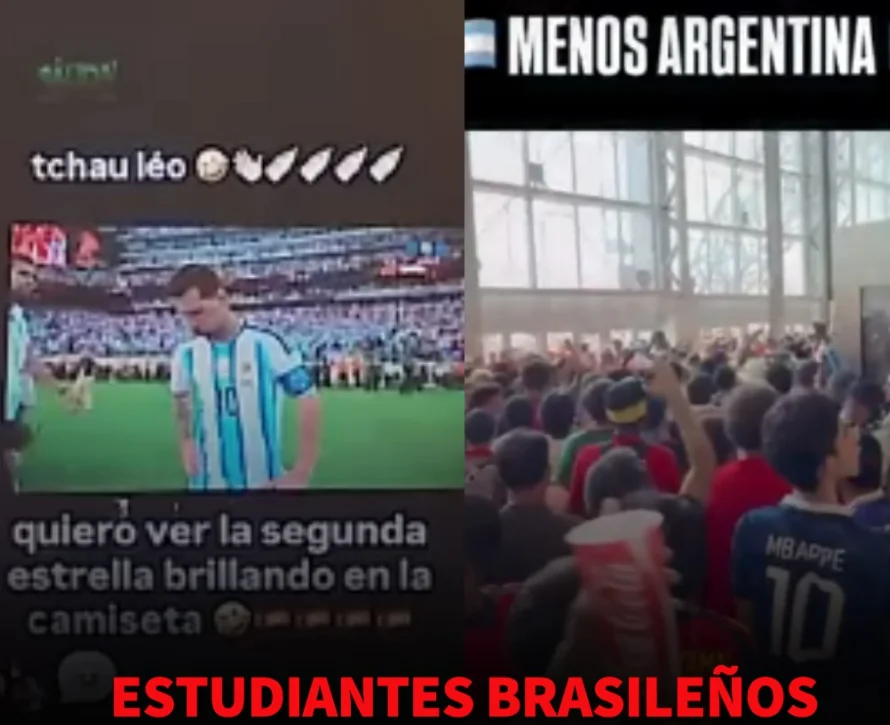 Estudantes brasileiros são ameaçados de morte após Argentina perder a Copa