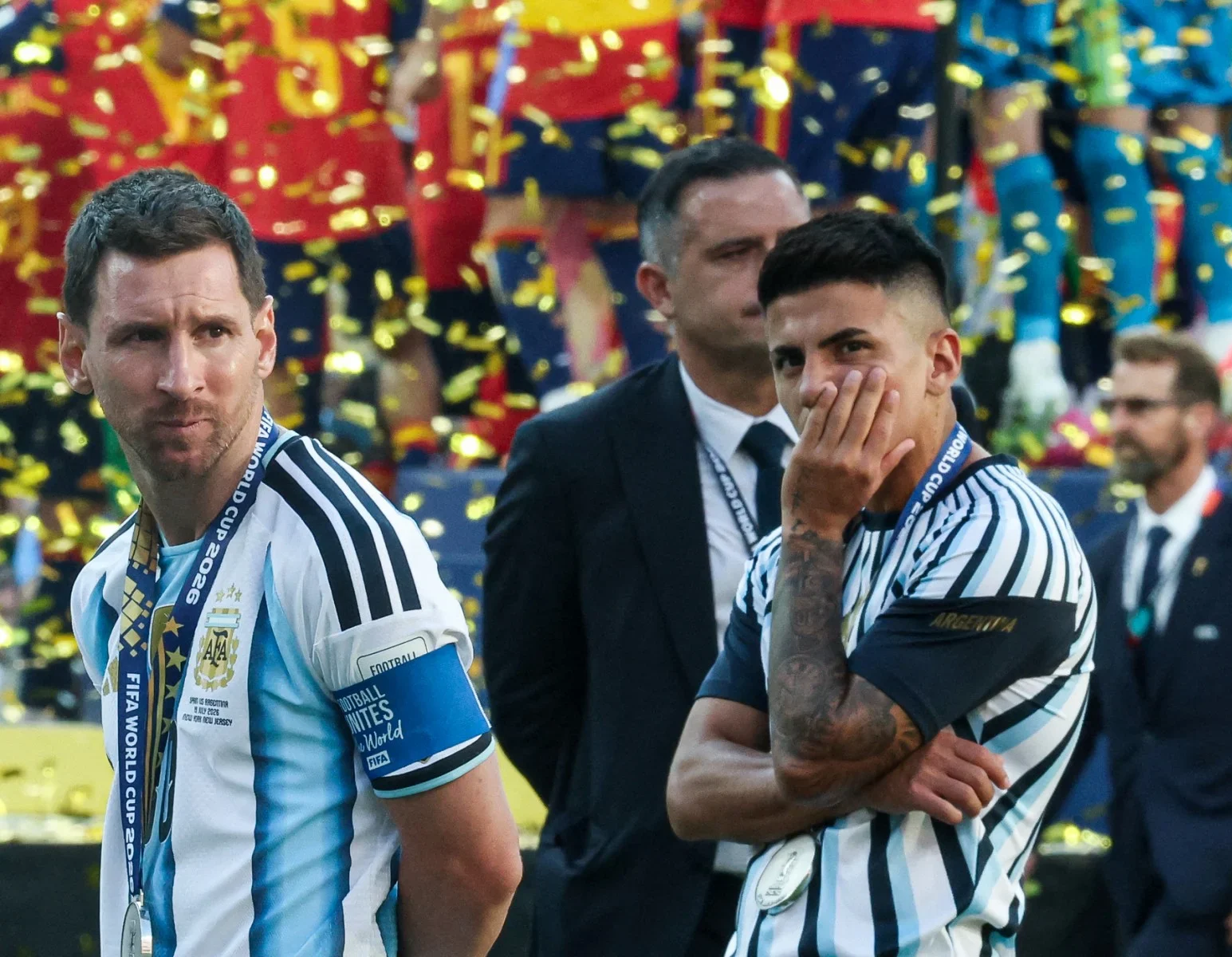 Messi na final da Copa 2026. Foto: AFP