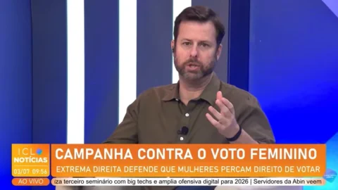 Influenciadora reforça discurso contra voto feminino. Análise de Cesar Calejon