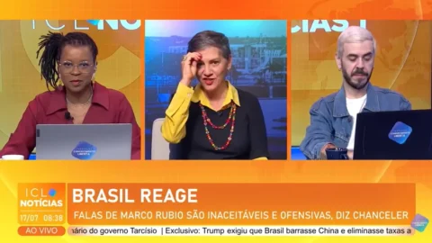 Flávio Bolsonaro planeja divulgar críticas de Lula a Trump durante campanha. Por Heloisa Villela