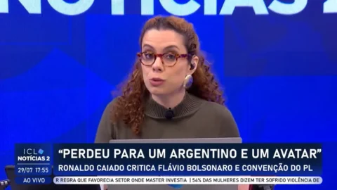 Ronaldo Caiado tenta pegar carona no desgaste de Flávio Bolsonaro.