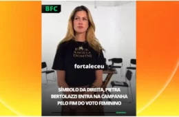 Influenciadora bolsonarista se diz contra o voto feminino em vídeo nas redes