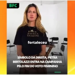 Influenciadora bolsonarista se diz contra o voto feminino em vídeo nas redes