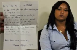 Antes de desaparecer, ex-mulher do goleiro Bruno deixou cartas de despedida