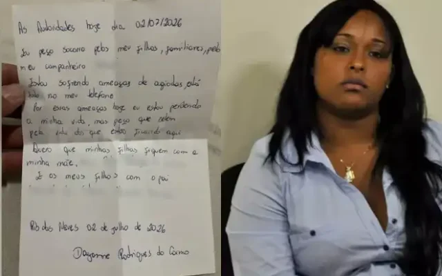 Antes de desaparecer, ex-mulher do goleiro Bruno deixou cartas de despedida