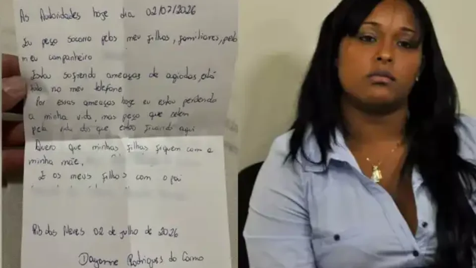 Antes de desaparecer, ex-mulher do goleiro Bruno deixou cartas de despedida