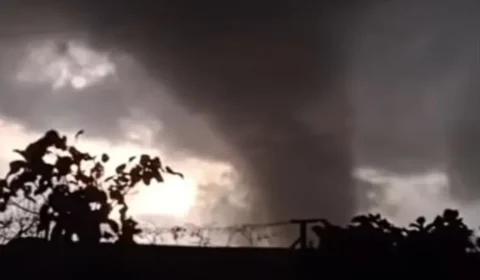 Tornado causa estragos no Rio Grande do Sul e fenômeno deve se repetir; veja vídeo