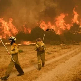 Sul da Europa está mais inflamável, e chance de perder controle de incêndios é cada vez maior