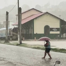 Inmet alerta para chuva intensa em cidades do Nordeste e do Norte
